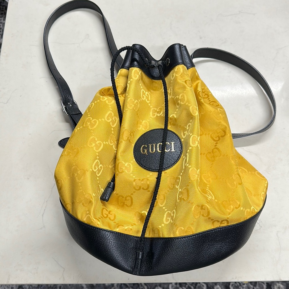 Gucci Gold Back Pack
